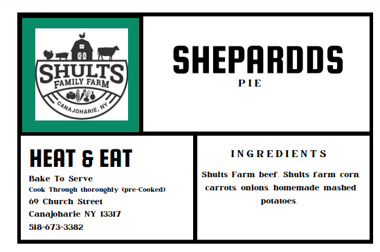 Shults Farm Shepards Pie