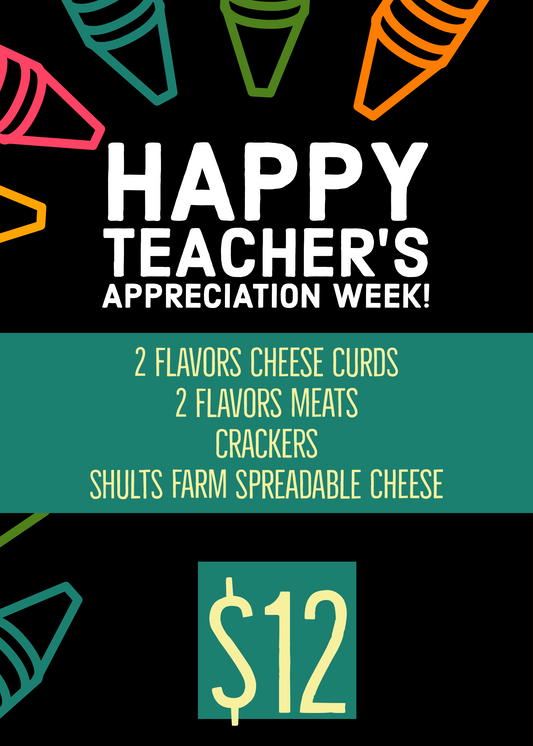 Teacher Appreciation Cheese Bite!